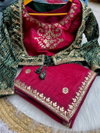 Laxmi Gold Crush Designer Party Wear Saree Wholesale Market In Surat